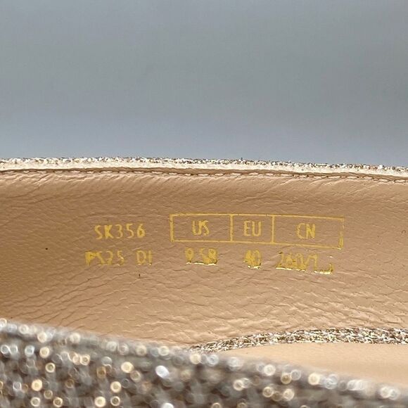 Stuart Weitzman Metallic Classic Pumps size 9.5 - Picture 8 of 11